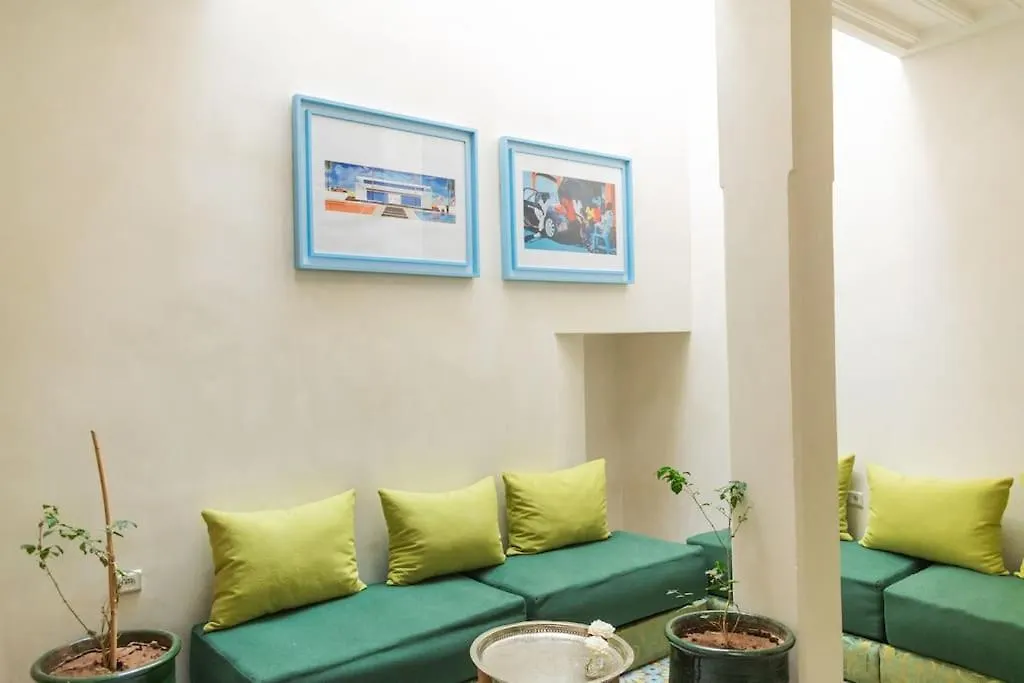 Nyaraló Riad Pistache 135M2 In Der Medina Mit Terrasse Marrákes