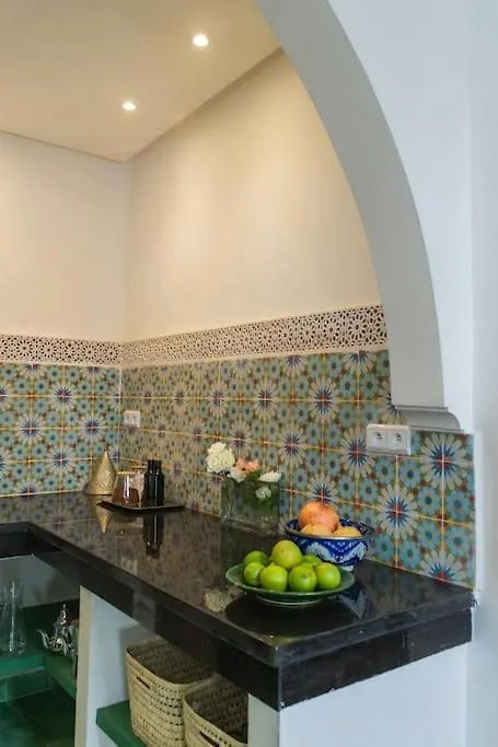 Nyaraló Riad Pistache 135M2 In Der Medina Mit Terrasse Marrákes Marokkó