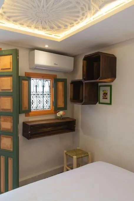 Nyaraló Riad Pistache 135M2 In Der Medina Mit Terrasse Marrákes