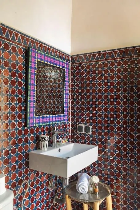 Riad Pistache 135M2 In Der Medina Mit Terrasse Marrákes 0*,  Marokkó